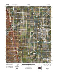 Newman California Historical topographic map, 1:24000 scale, 7.5 X 7.5 Minute, Year 2012