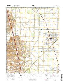 Newman California Current topographic map, 1:24000 scale, 7.5 X 7.5 Minute, Year 2015