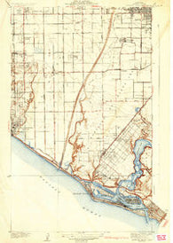 Newport Beach California Historical topographic map, 1:31680 scale, 7.5 X 7.5 Minute, Year 1935
