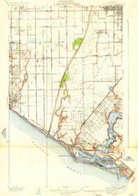Newport Beach California Historical topographic map, 1:31680 scale, 7.5 X 7.5 Minute, Year 1935