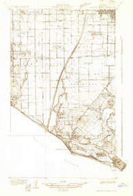 Newport Beach California Historical topographic map, 1:31680 scale, 7.5 X 7.5 Minute, Year 1932