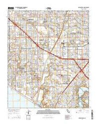 Newport Beach California Current topographic map, 1:24000 scale, 7.5 X 7.5 Minute, Year 2015