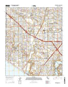 Newport Beach California Current topographic map, 1:24000 scale, 7.5 X 7.5 Minute, Year 2015