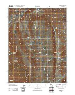 Newville California Historical topographic map, 1:24000 scale, 7.5 X 7.5 Minute, Year 2012