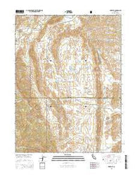 Newville California Current topographic map, 1:24000 scale, 7.5 X 7.5 Minute, Year 2015