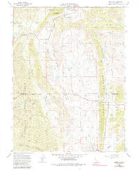 Newville California Historical topographic map, 1:24000 scale, 7.5 X 7.5 Minute, Year 1967