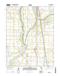 Nicolaus California Current topographic map, 1:24000 scale, 7.5 X 7.5 Minute, Year 2015