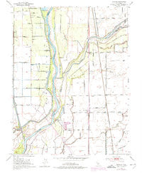 Nicolaus California Historical topographic map, 1:24000 scale, 7.5 X 7.5 Minute, Year 1952