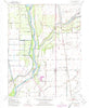 Nicolaus California Historical topographic map, 1:24000 scale, 7.5 X 7.5 Minute, Year 1952