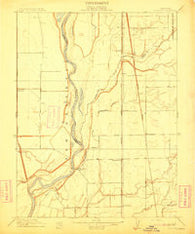 Nicolaus California Historical topographic map, 1:31680 scale, 7.5 X 7.5 Minute, Year 1910