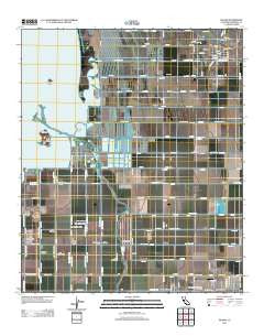 Niland California Historical topographic map, 1:24000 scale, 7.5 X 7.5 Minute, Year 2012