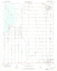 Niland California Historical topographic map, 1:24000 scale, 7.5 X 7.5 Minute, Year 1956