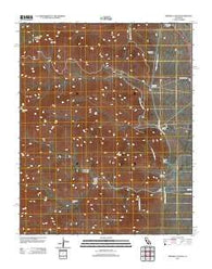 Ninemile Canyon California Historical topographic map, 1:24000 scale, 7.5 X 7.5 Minute, Year 2012