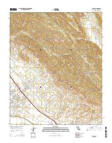 Nipomo California Current topographic map, 1:24000 scale, 7.5 X 7.5 Minute, Year 2015