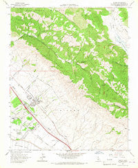 Nipomo California Historical topographic map, 1:24000 scale, 7.5 X 7.5 Minute, Year 1965