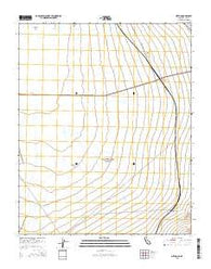 Nipton California Current topographic map, 1:24000 scale, 7.5 X 7.5 Minute, Year 2015