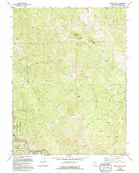 Noble Butte California Historical topographic map, 1:24000 scale, 7.5 X 7.5 Minute, Year 1969