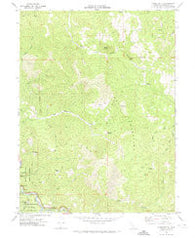 Noble Butte California Historical topographic map, 1:24000 scale, 7.5 X 7.5 Minute, Year 1969