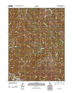 Noble Butte California Historical topographic map, 1:24000 scale, 7.5 X 7.5 Minute, Year 2012