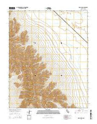 Nopah Peak California Current topographic map, 1:24000 scale, 7.5 X 7.5 Minute, Year 2015