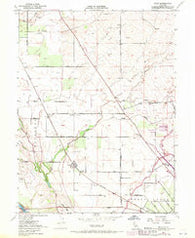 Nord California Historical topographic map, 1:24000 scale, 7.5 X 7.5 Minute, Year 1951