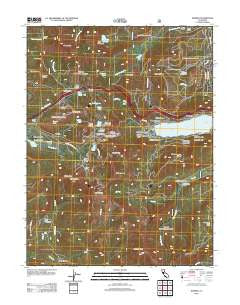 Norden California Historical topographic map, 1:24000 scale, 7.5 X 7.5 Minute, Year 2012