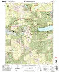 Norden California Historical topographic map, 1:24000 scale, 7.5 X 7.5 Minute, Year 2000