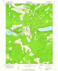 Norden California Historical topographic map, 1:24000 scale, 7.5 X 7.5 Minute, Year 1955