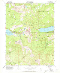 Norden California Historical topographic map, 1:24000 scale, 7.5 X 7.5 Minute, Year 1955