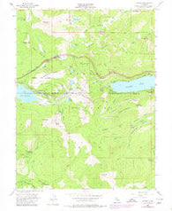 Norden California Historical topographic map, 1:24000 scale, 7.5 X 7.5 Minute, Year 1955
