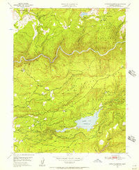 North Bloomfield California Historical topographic map, 1:24000 scale, 7.5 X 7.5 Minute, Year 1949