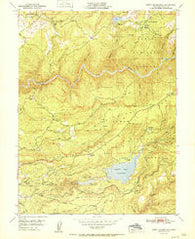 North Bloomfield California Historical topographic map, 1:24000 scale, 7.5 X 7.5 Minute, Year 1951