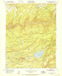 North Bloomfield California Historical topographic map, 1:24000 scale, 7.5 X 7.5 Minute, Year 1951