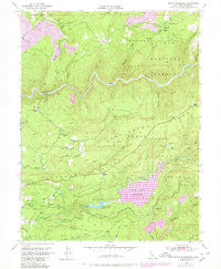 North Bloomfield California Historical topographic map, 1:24000 scale, 7.5 X 7.5 Minute, Year 1949