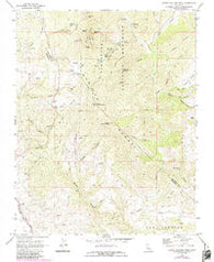 North Chalone Peak California Historical topographic map, 1:24000 scale, 7.5 X 7.5 Minute, Year 1969