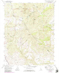North Chalone Peak California Historical topographic map, 1:24000 scale, 7.5 X 7.5 Minute, Year 1969