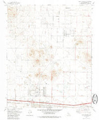 North Edwards California Historical topographic map, 1:24000 scale, 7.5 X 7.5 Minute, Year 1973