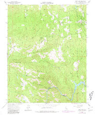 North Fork California Historical topographic map, 1:24000 scale, 7.5 X 7.5 Minute, Year 1965