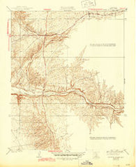 North of Oildale California Historical topographic map, 1:31680 scale, 7.5 X 7.5 Minute, Year 1936