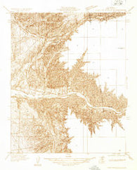 North of Oildale California Historical topographic map, 1:31680 scale, 7.5 X 7.5 Minute, Year 1932