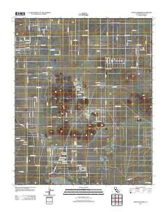 North Edwards California Historical topographic map, 1:24000 scale, 7.5 X 7.5 Minute, Year 2012