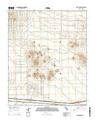 North Edwards California Current topographic map, 1:24000 scale, 7.5 X 7.5 Minute, Year 2015
