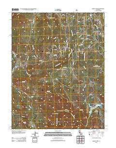 North Fork California Historical topographic map, 1:24000 scale, 7.5 X 7.5 Minute, Year 2012