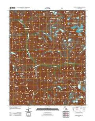 North Palisade California Historical topographic map, 1:24000 scale, 7.5 X 7.5 Minute, Year 2012