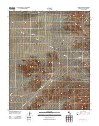 North of Baker California Historical topographic map, 1:24000 scale, 7.5 X 7.5 Minute, Year 2012