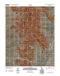 North of Tecopa Pass California Historical topographic map, 1:24000 scale, 7.5 X 7.5 Minute, Year 2012