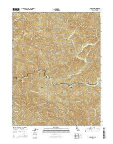 Northspur California Current topographic map, 1:24000 scale, 7.5 X 7.5 Minute, Year 2015