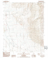 Nova Canyon California Historical topographic map, 1:24000 scale, 7.5 X 7.5 Minute, Year 1986