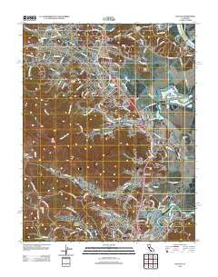 Novato California Historical topographic map, 1:24000 scale, 7.5 X 7.5 Minute, Year 2012