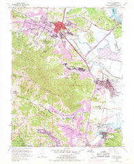 Novato California Historical topographic map, 1:24000 scale, 7.5 X 7.5 Minute, Year 1954
